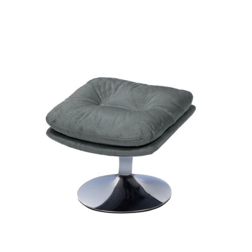 Repose Pied Magnum Gris Foncé Chrome