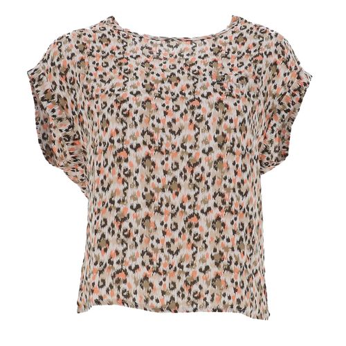 Tee Shirt Manches Courtes Sun Valley Blouse Mc Sable