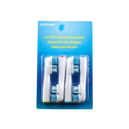 Têtes de brosse à dents pour Braun Oral B,anonyme,sensible,propre,résubdivision,4 pièces- SB-417A-F33
