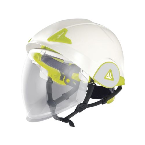 Casque de chantier double coque à visière anti arcs électriques ONYX 2 DELTA PLUS