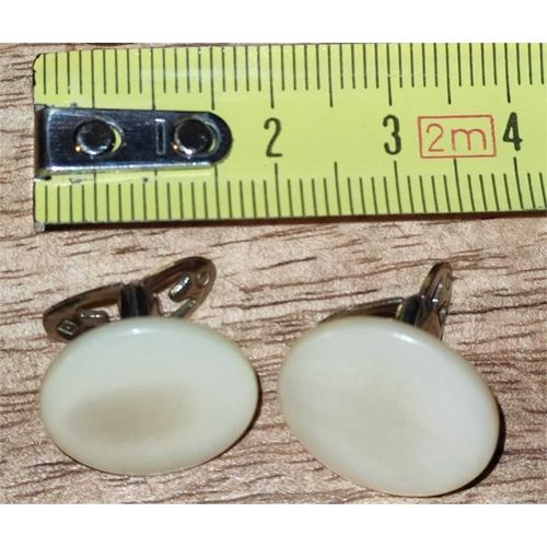 Boutons De Manchette Vintage Nacre