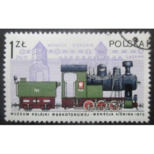 Pologne N°2371 Train Oblitéré
