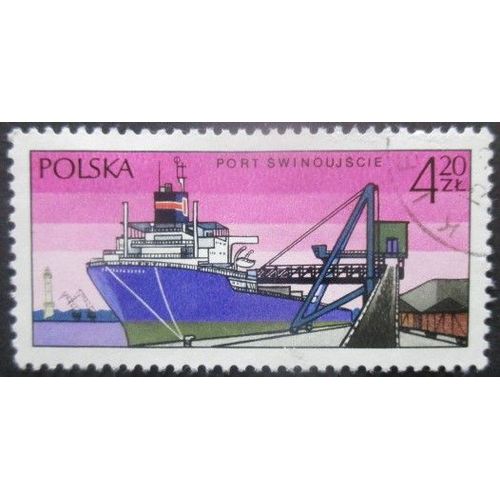 Pologne N°2312 Bateau Oblitéré