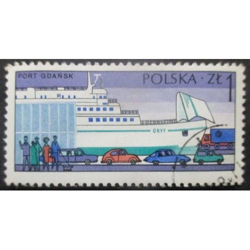 Pologne N°2307 Bateau Oblitéré