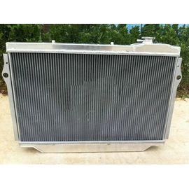 Accessoire, Radiateur De Refroidissement, Toyota Landcruiser Hdj80 Hzj80, Aluminium. 4 Rangs, Argent