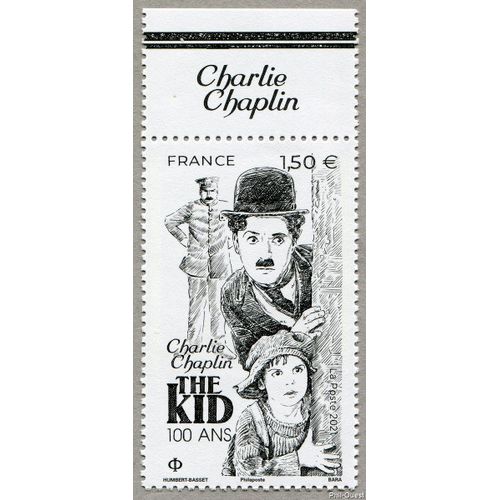 Art Cinématographique Centenaire Du Film "The Kid" Charlot Année 2021 N° 5473 Yvert Et Tellier Luxe