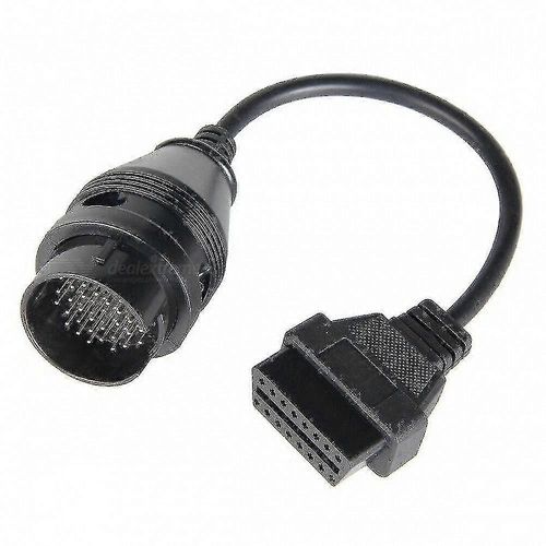 Convient À Iveco 38 Broches À 16 Broches Obd2 Câble De Diagnostic Câble Scanner Adapter(Kui)