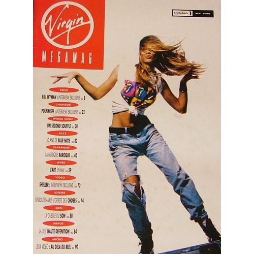 Virgin Megamag  N° 1 : Mai 1998