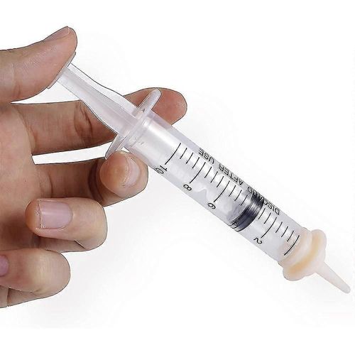 Seringues D¿Alimentation En Silicone 10pcs Pour Chatons, Chiots, Lapins, Petits Animaux Nouveau-Nés Dongdong Animal De Compagnie