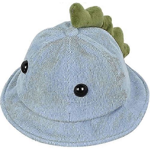 Baby Sun Hat Unisexe Kids Bucket Hat Boy Girl Outdoor Wide Brim Sun Protection Cap, Bleu