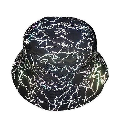 Chapeau Fluorescent Caps De Bassin Réfléchissants Hommes Halloween Cap Lightning