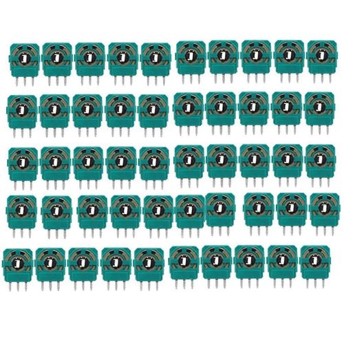 50pcs Joystick Potentiomètres Capteur Kit 10kohn Pour Xboxone Contrôleur 3d Joystick Axe Résistances
