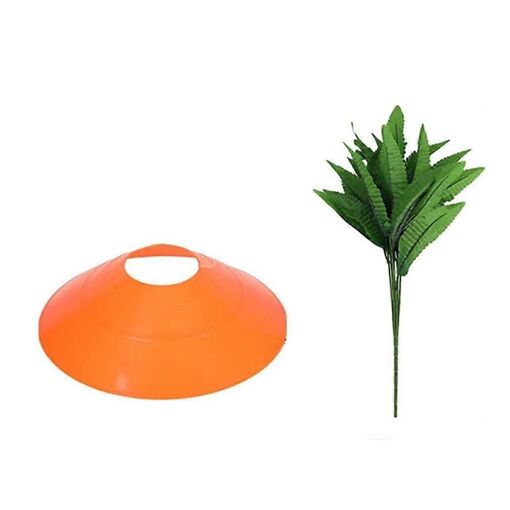 12PCS Pâques Carotte Jardin Pieu Carotte Décoratif, Carottes Décor,...