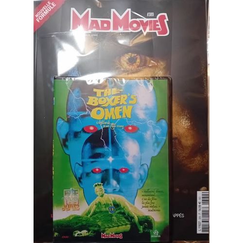 Mad Movies N° 389 _ Janvier 2025 _ Wolf Man : Leigh Whannell / Les Oubliés De 2024 / Dossier Maldoror / Mémoires D'un Escargot + Dvd "The Boxer's Omen", Film De Kuei Chih-Hung (1983)
