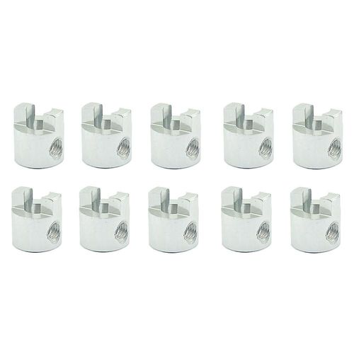10pcs 3mm Modèle Bateau Entraînement En Métal Chien Arbre Béquille Accessoires Connecteur Fourche À Paie Pour Bateau Rc Dri