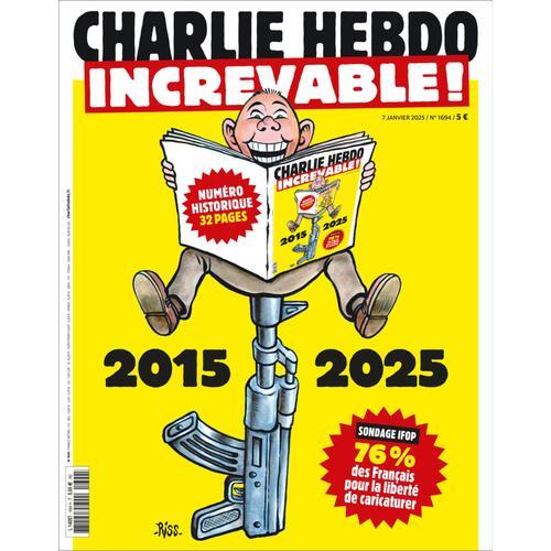 Charlie Hebdo N° 1694 "2015 2025"