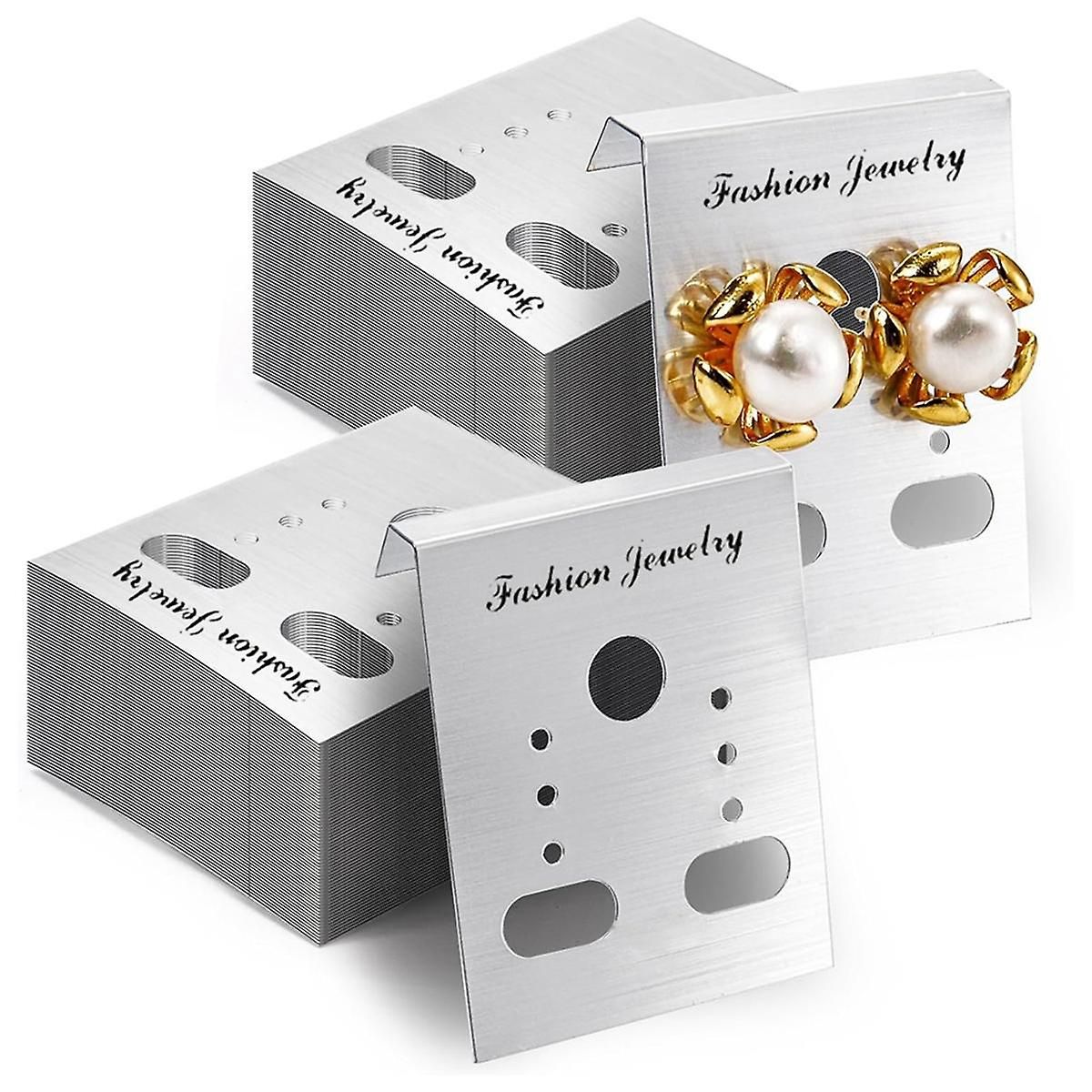 500 Pack Suspendu Boucles D'oreilles Cartes Boucle D'oreille Porte-...