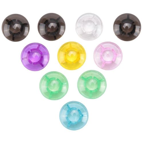 10 Pcs Champignon Guitare Effet Pédale Pied Nail Cap Amplifiers Couleur Pied Switch Guitare Pédale Boutons Pr