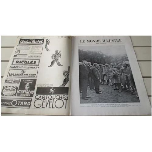 Le Monde Illustré N°3739 Du 17/8/1929 - La Conférence De La Haye - Dans Les Neiges Du Mont-Blanc -Annonces, Actualité, Mode, Sports, Loisirs, Spectacles - Etc. -Sans La Couverture Extérieure D'origine