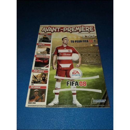 Avant Premier Magazine Numero 126 Fifa 08 Ps2 Ps3 Xbox 360