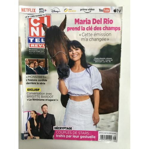 Cinetelerevue Belge 38 2025 Maria Del Rio Brigitte Bardot Amir Daniel Russo Thomas Jouannet Slimane Loïc Van Impe Colin Farrell Thomas Dutronc