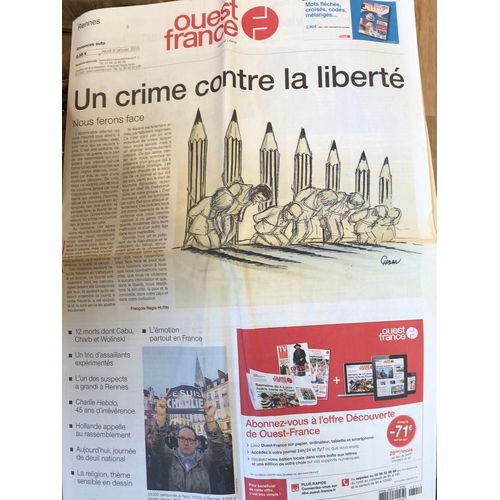 Ouest France Un Crlme Contre L’Humanité 