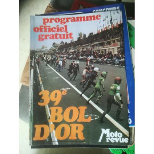 Programme Officiel Bol D'or 1975