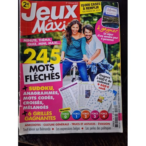 Jeux De Maxi 248
