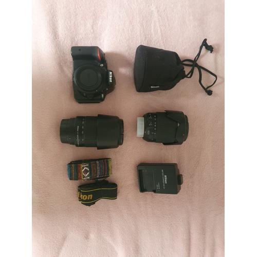 Nikon d5500 24 mpix + Objectif 50 mm portait nikon + Objectif 18-200 mm tamron + Objectif 70-300 mm