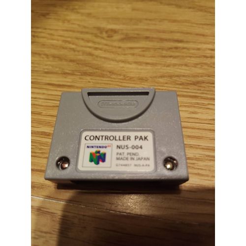 Carte Mémoire Nintendo 64 Officiel