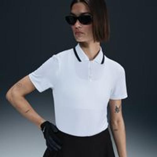 Polo De Golf À Manches Courtes Dri-Fit Nike Tour Pour Femme - Blanc