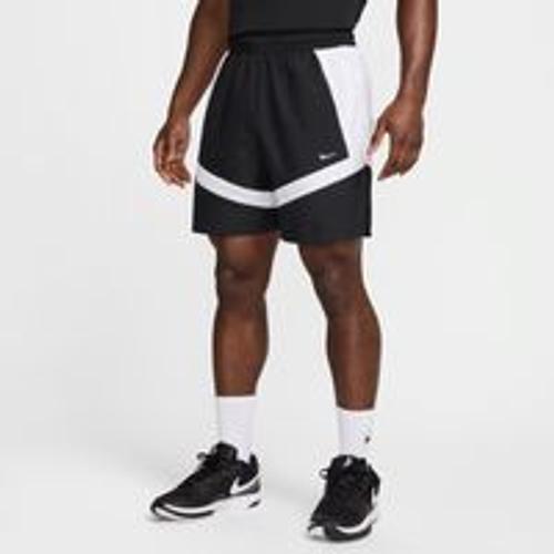 Short De Basket Tissé Nike Icon 15 Cm Pour Homme - Noir