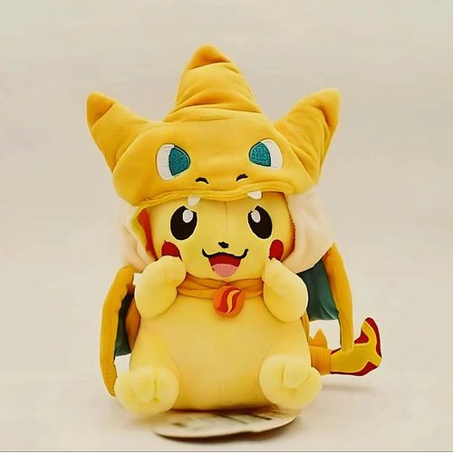 Pokémon Peluche Pikachu Dracofeu
