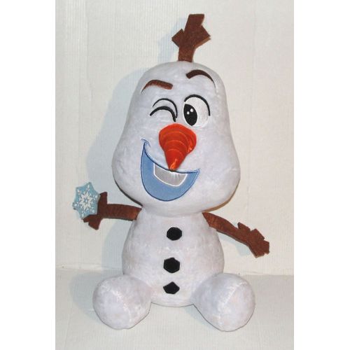 Peluche La Reine Des Neiges Disney Le Bonhomme De Neige Olaf Clin D'oeil Simba Toys