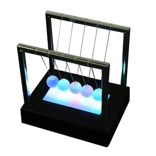 Newtons Swing Ball LumièRe Led Newtons Science Enfants Jouets Balles D'éQuilibre Jouets De Bureau DéCor à La Maison Et Au Bureau