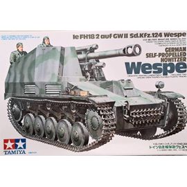 Maquette Tank Wespe Obusier Automoteur Le Fh18/2 Auf Gwii Sd.Kfz.124 - Tamiya 35200 - 1/35-Tamiya