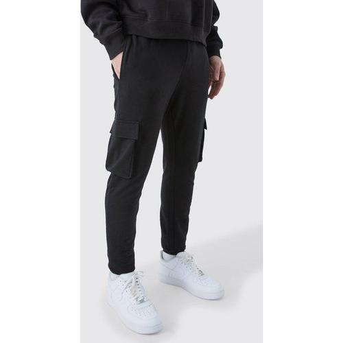 Jogging Cargo Slim Homme - Noir - M, Noir