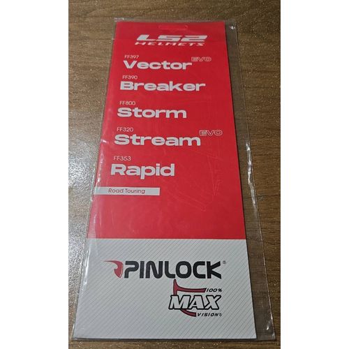 Ls2 Lentille Antibuee Pinlock 70 Max Vision Dks180 Pour Ff320-Ff353-Ff390-Ff397-Ff800