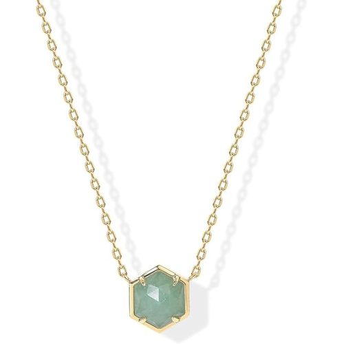Quadri Collier Femmes Avec Pierres Naturelles Plaquées Or - Bijoux Femme - Pendentif Femme Améthyste, Fluorite Verte, Labradorite, Quartz Rose - Idée Cadeau Femme[X621]