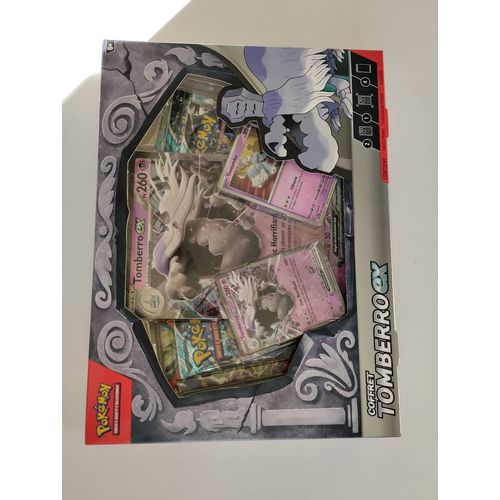 Pack Tomberro Ex Scellé Pokémon Contenu :2x Booster Couronne Stellaire,1x Mascarade Crépusculaire,1x Flammes Obsidienne) +Carte Promo Et Qr Code .
