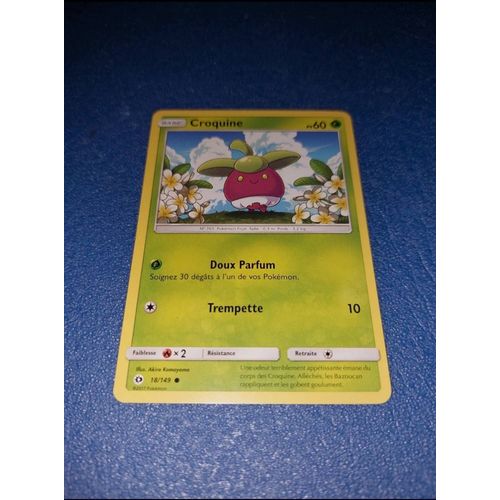 Carte Card Pokémon Croquine 18 149