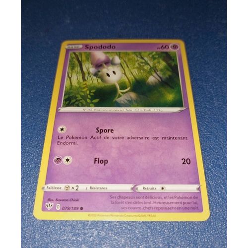 Carte Card Pokémon Spododo 079 189