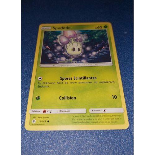 Carte Card Pokémon Spododo 16 149