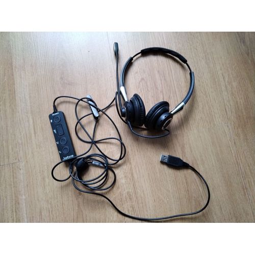 Casque double oreillette « Jabra » USB + housse
