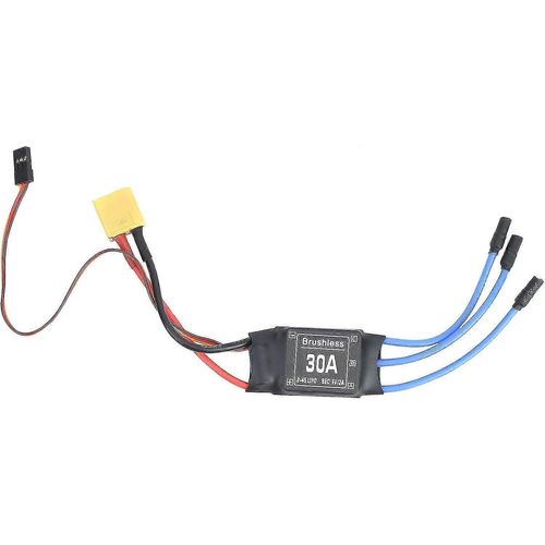 30a Brushless Esc, Avion Brushless Esc Xt60 Contrôleur De Vitesse Électronique Rc Accessoires De Voiture Adaptés Aux Drones Rc, Hélicoptères, Etc.-Générique