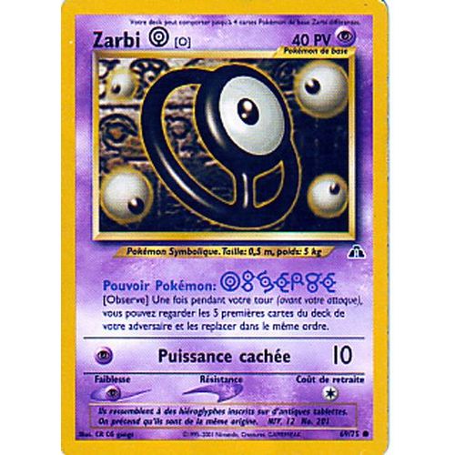 Zarbi - 69/75 - 40 Pv