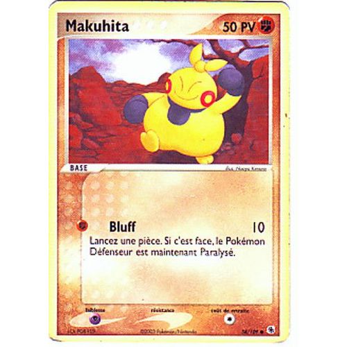 Makuhita - 58/109 - 50 Pv