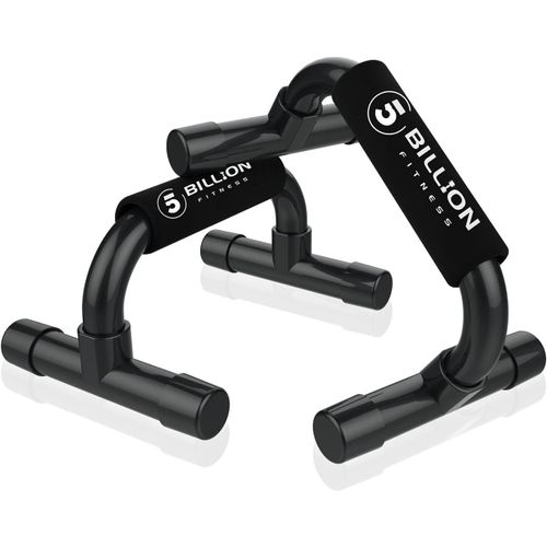 Poignée De Pompe Poitrine Abdominale Exercice - Push Up Bars Stand Sports Accueil Salle De Gym Exercise Exercices De Formation - Antidérapantes Mousse Poignée Black (1 Paire)