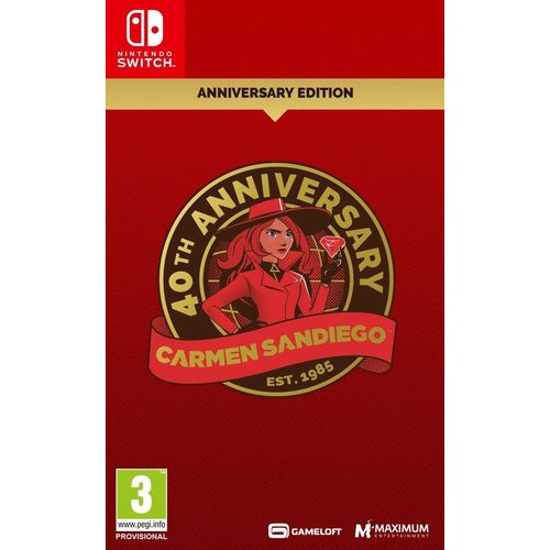 Carmen Sandiego 40th Anniversary Edition Switch