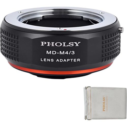 Bague d'adaptation MD vers MFT pour Objectifs Minolta Rokkor MD/MC/SR Mount sur Appareils Photo Micro Four Thirds (M4/3 Micro 4/3) Mount Compatible avec Olympus Panasonic Lumix Caméras.[G671]
